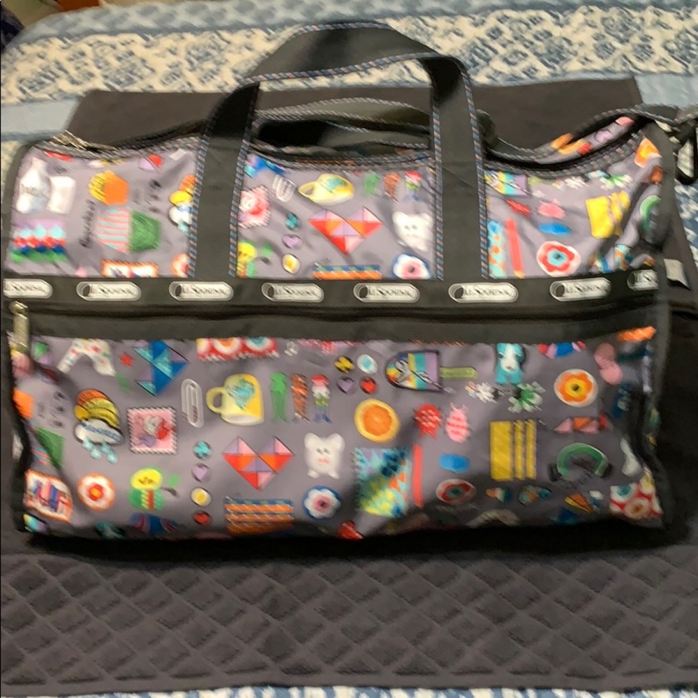 LeSportsac carry on with shoulder strap